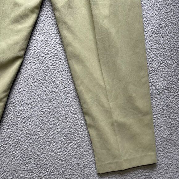 Golden Rose Collection Pants Womens Size 17 Green Dress Slacks - Picture 10 of 12
